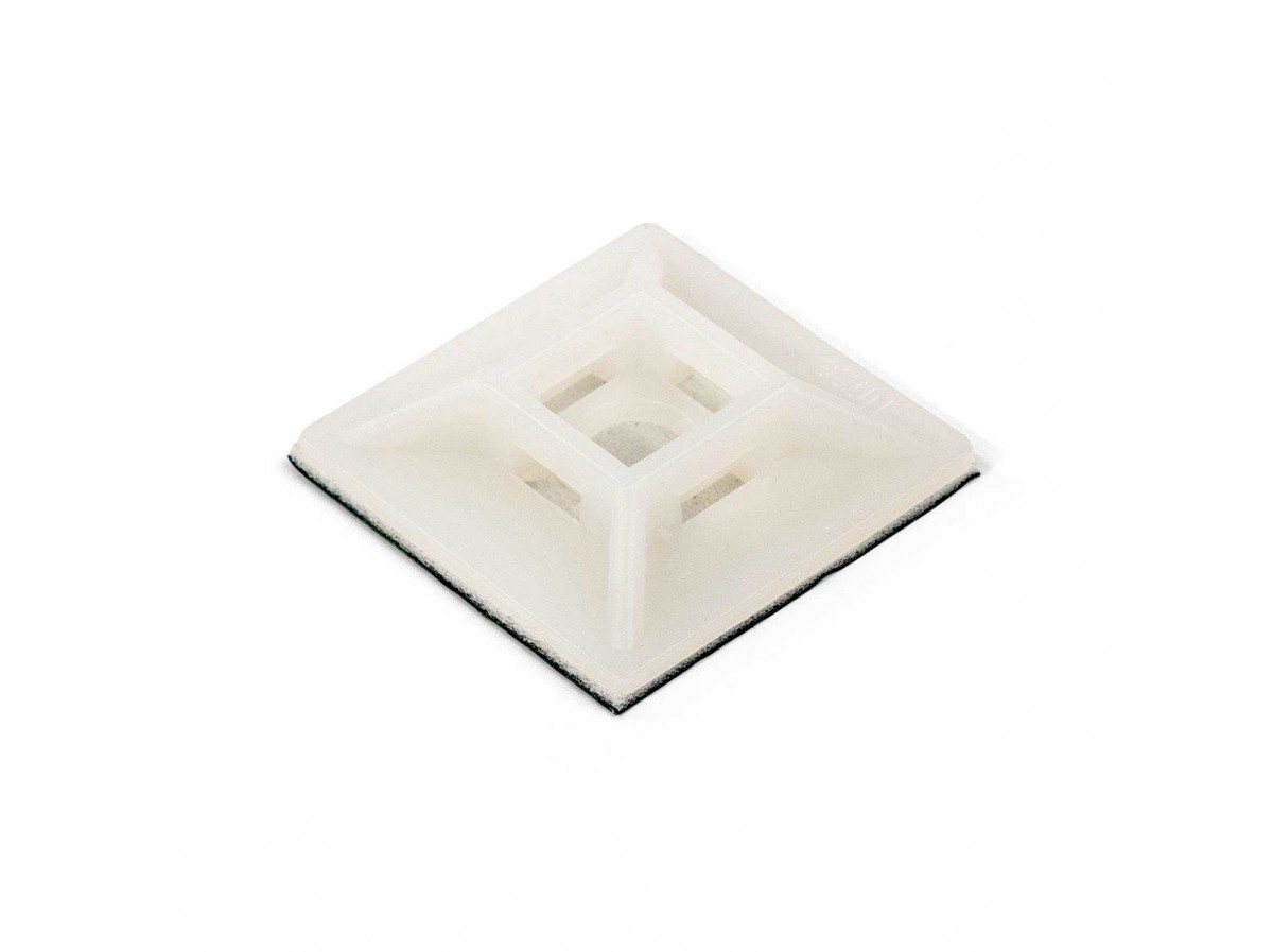 Площадка самоклеящаяся Fortisflex ПМС-О 28х28 (бел) (100шт)