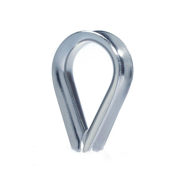 Коуш для стальных канатов АСВ 5 мм